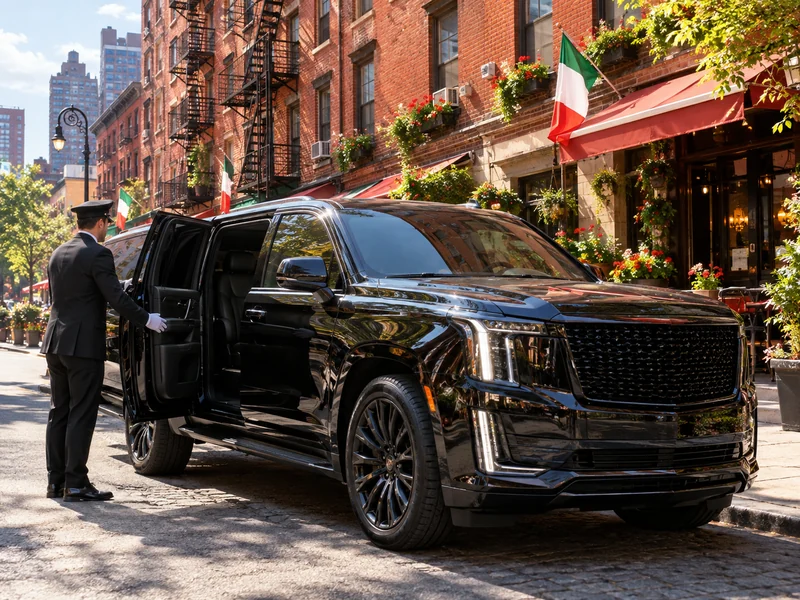 Visite mafia privée en véhicule de luxe